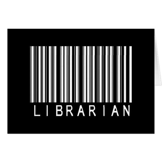 Librarian Bar Code Card