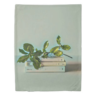 Librarian birthday gift duvet cover