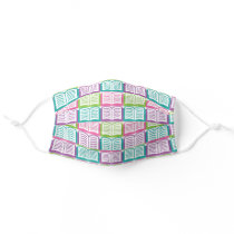 Librarian Book Lover Reading Club Adult Cloth Face Mask Librarian Book Lover Reading Club Adult Cloth Face Mask