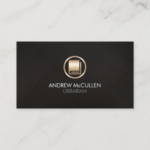 Librarian Book Store Business Card