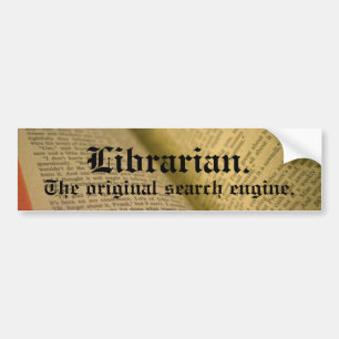 Librarian Bumper Sticker