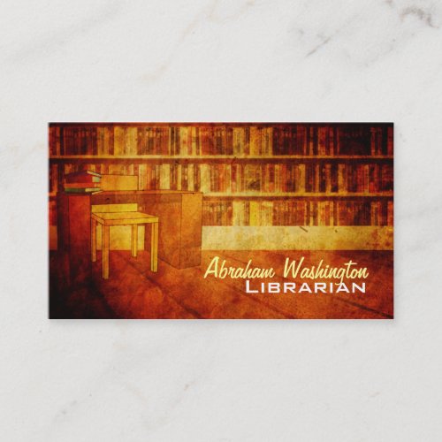 Librarian Business Cards