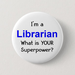 Librarian Button
