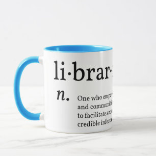 Librarian definition mug
