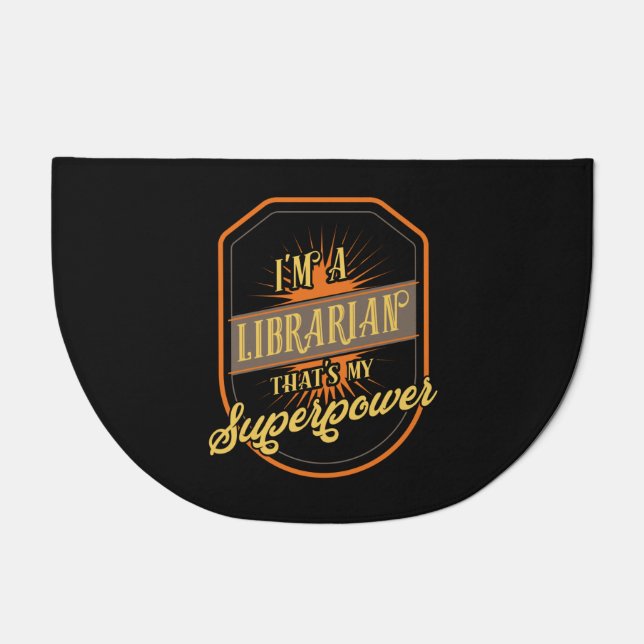 Librarian Doormat (Front)