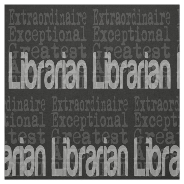 Librarian Extraordinaire  Fabric (Swatch)