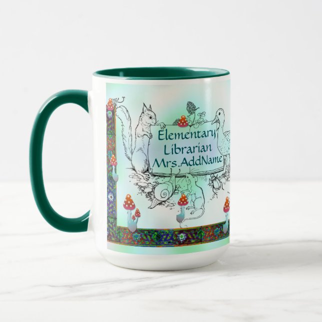 Librarian Gift Mug (Left)
