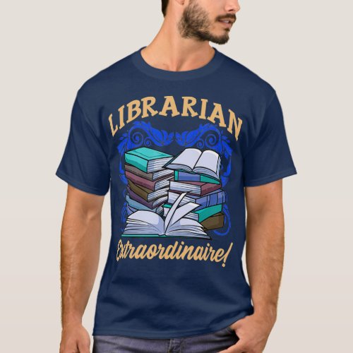 Librarian Inspired Library Related Bibliophile T_Shirt