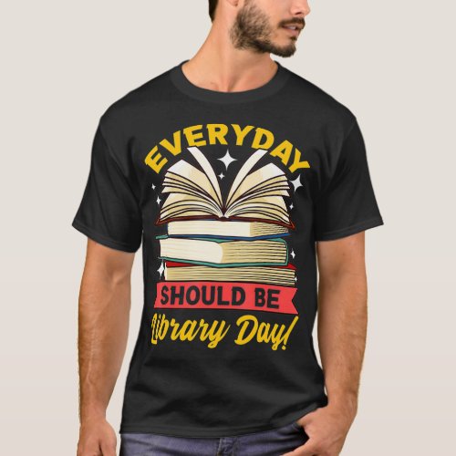 Librarian Inspired Library Related Bibliophile T_Shirt