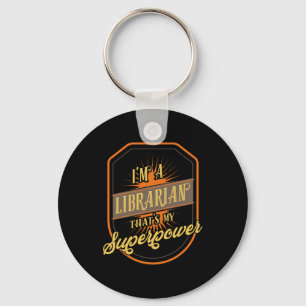 Librarian Keychain