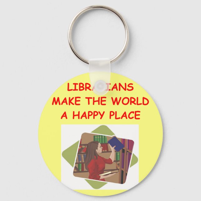 librarian keychain (Front)