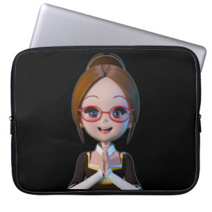 Librarian laptop sleeve