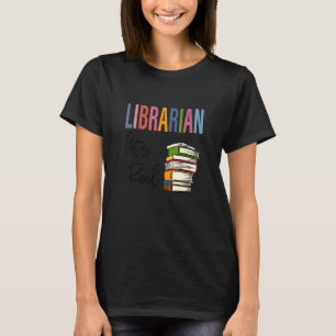 Librarian Let's Read Teacher Appreciation T-Shirt
