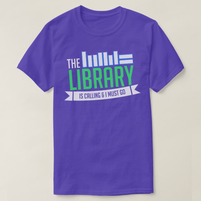 Librarian Library Books 3 T-Shirt (Design Front)