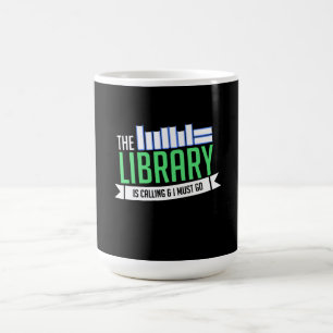 Librarian Library Books Gift Coffee Mug