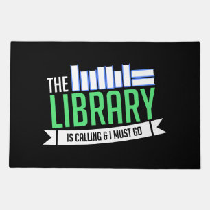 Librarian Library Books Gift Doormat