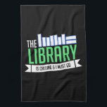 Librarian Library Books Gift Kitchen Towel<br><div class="desc">funny reading gifts</div>