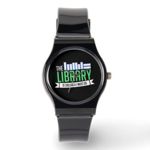 Librarian Library Books Gift Watch