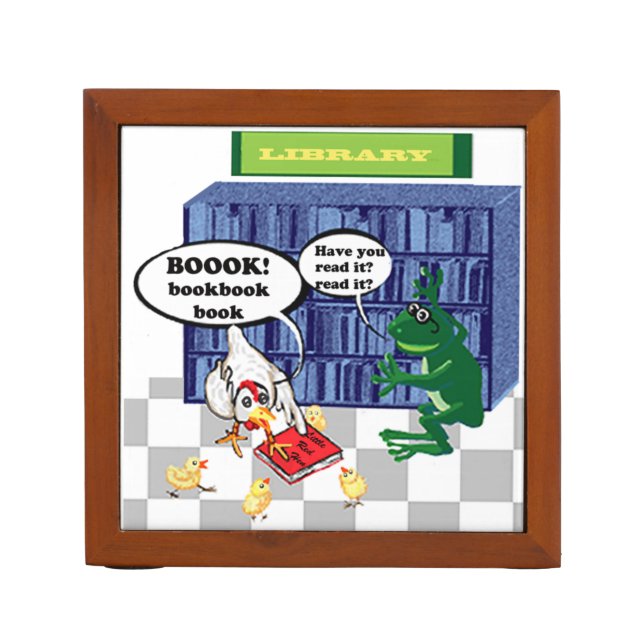 Librarian library joke Pencil/Pen holder (Front)