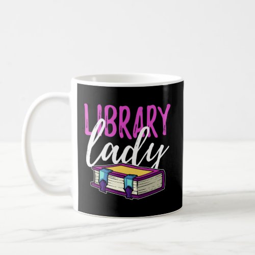 Librarian Library Reading Bookworm Books  Coffee Mug