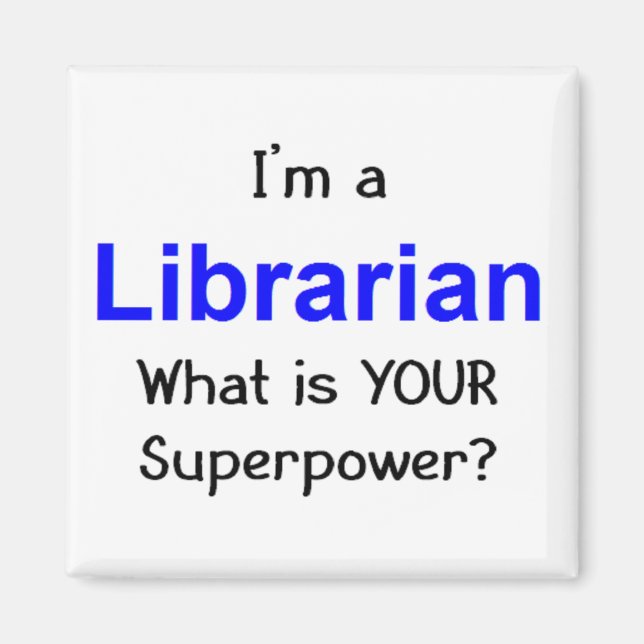 Librarian Magnet (Front)