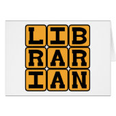 Librarian, Master of Books (Front Horizontal)