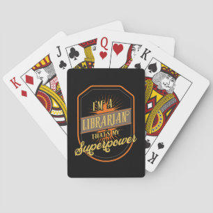 Librarian Poker Cards