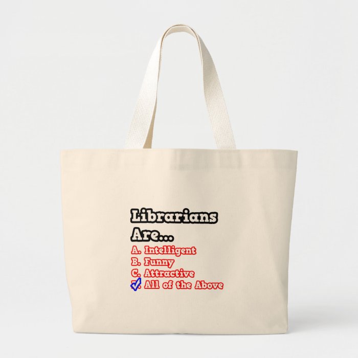 Librarian QuizJoke Bags