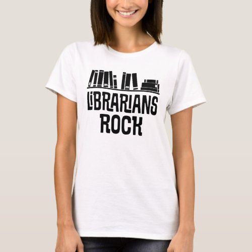Librarian Quote Ladies Tee Shirt