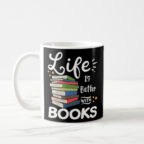 Librarian Reading Book Lover  Coffee Mug