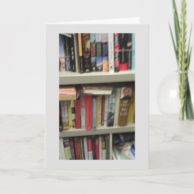 Librarian Retirement Greetings Card (Front)