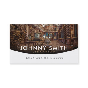 Librarian Slogans Business Cards