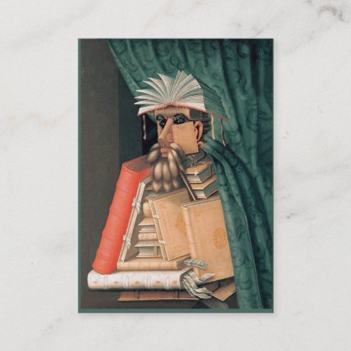 Customizable Libraian, Professor, Researcher - Two Sided Business Card Templates