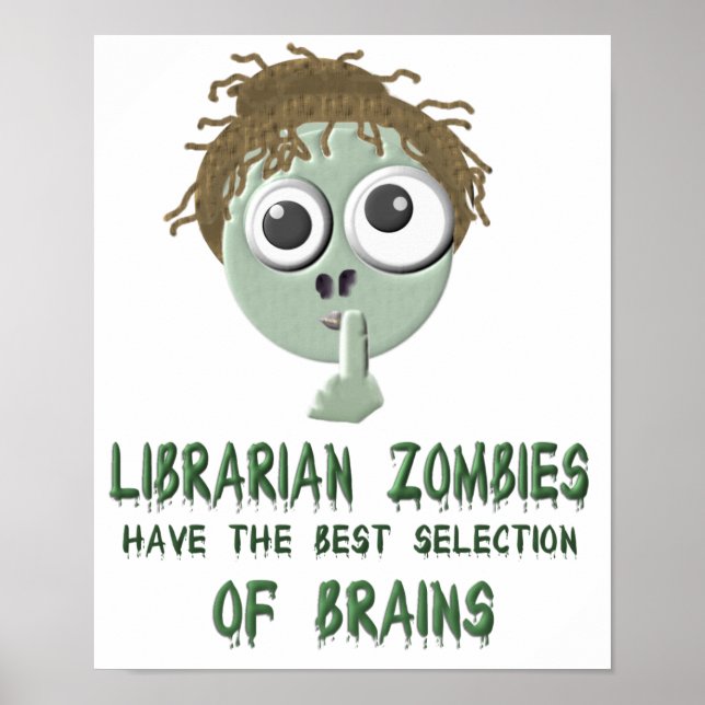 Librarian Zombies - Poster (Front)