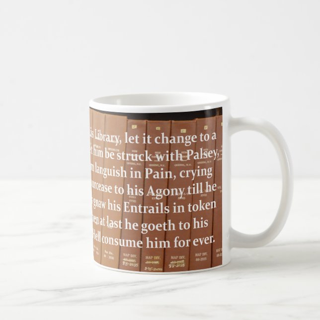 Librarians Curse Mug (Right)