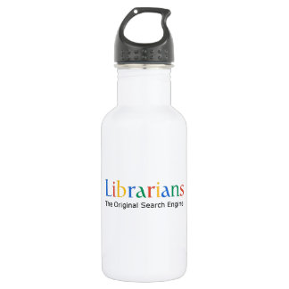 Librarians The Original Search Engine Water Bottle