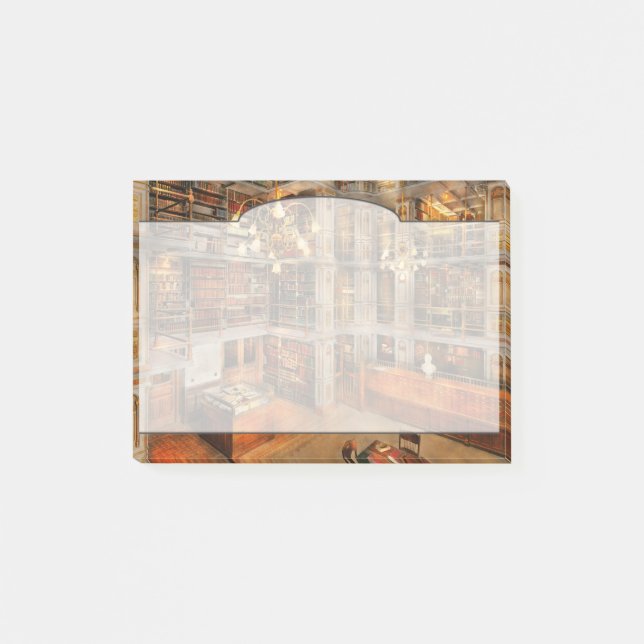 Library - A literary classic 1905 Post-it Notes (Front)