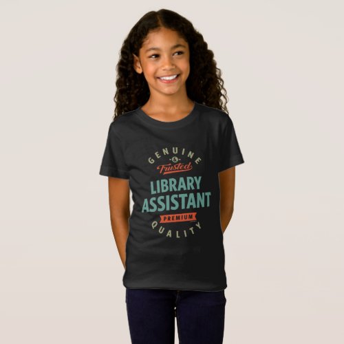 Library Assistant T_Shirt