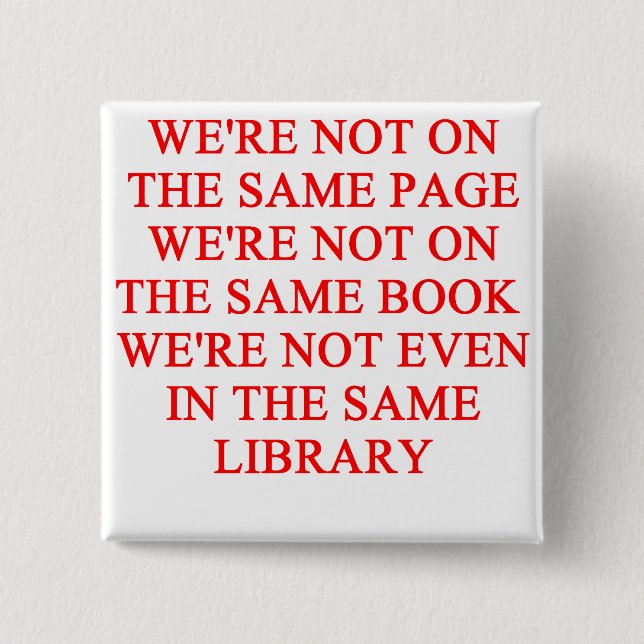 library book button (Front)