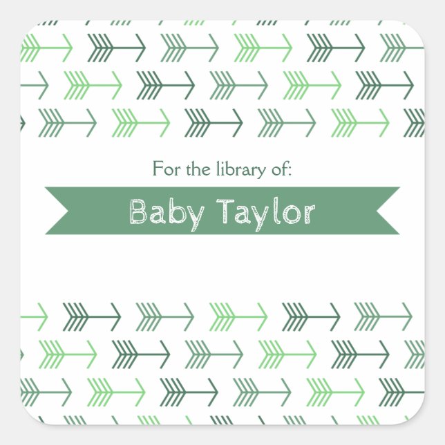 Library Bookplate Sticker (Front)