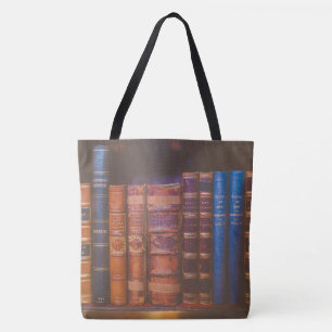 library books All-Over-Print Tote Bag, Large