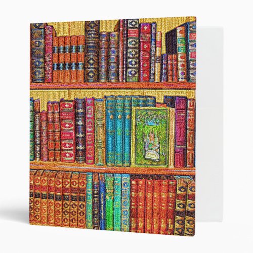 Library Books Binder