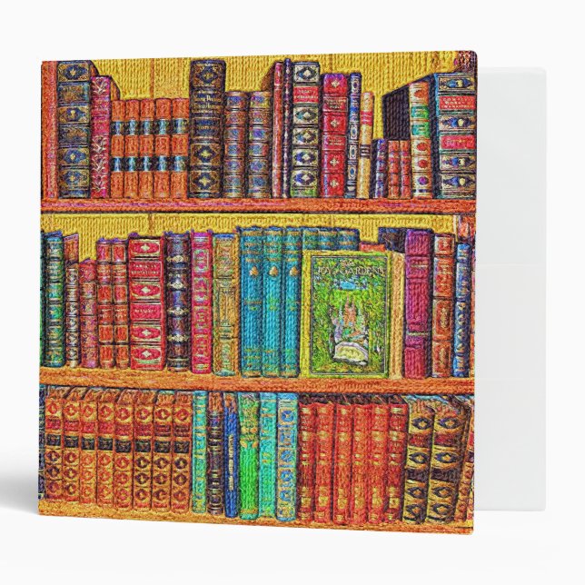 Library Books Binder (Front/Inside)