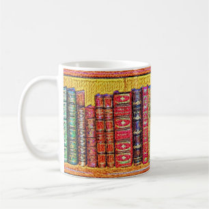Library Books Coffee Mug