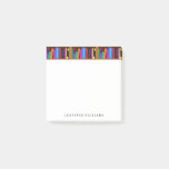 Library Books English Teacher Writer Personalized Post-it Notes