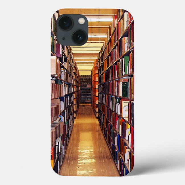 Library Books iPhone 13 Case