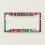 Library Books License Plate Frame at Zazzle