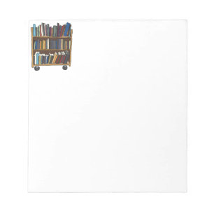 Library Books Notepad