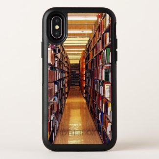 Library Books OtterBox iPhone X Case