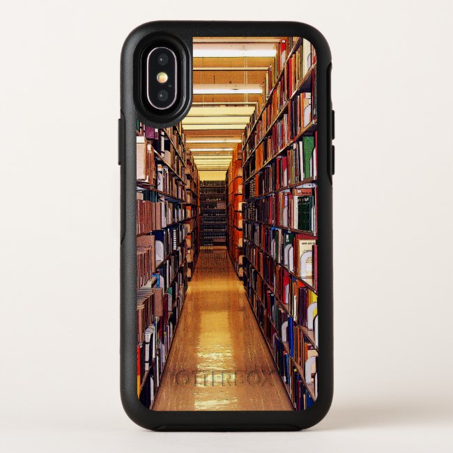 Library Books OtterBox iPhone X Case